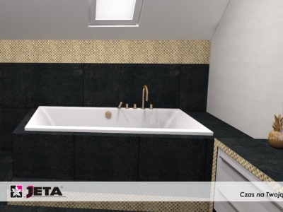 Baterie wannowe i inspiracje łazienkowe od JETA