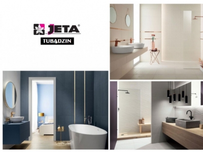 Tonacja w łazience, jak w przytulnym salonie. House Of Tones Tubądzin.