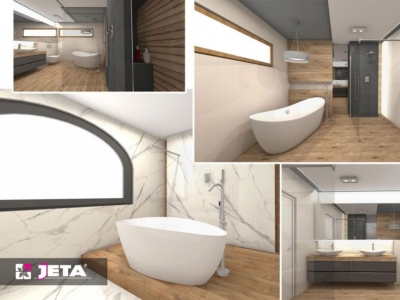 Jak zaaranżować salon kąpielowy? 2 propozycje od JETA