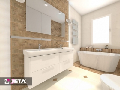 Łazienka 9 m2 z miejscem do przechowywania